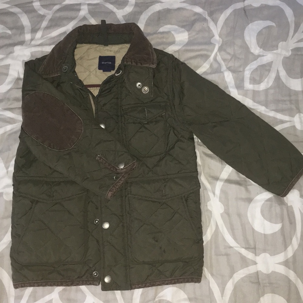 Olive green light weight spring jacket